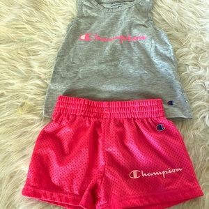 Champions short and top